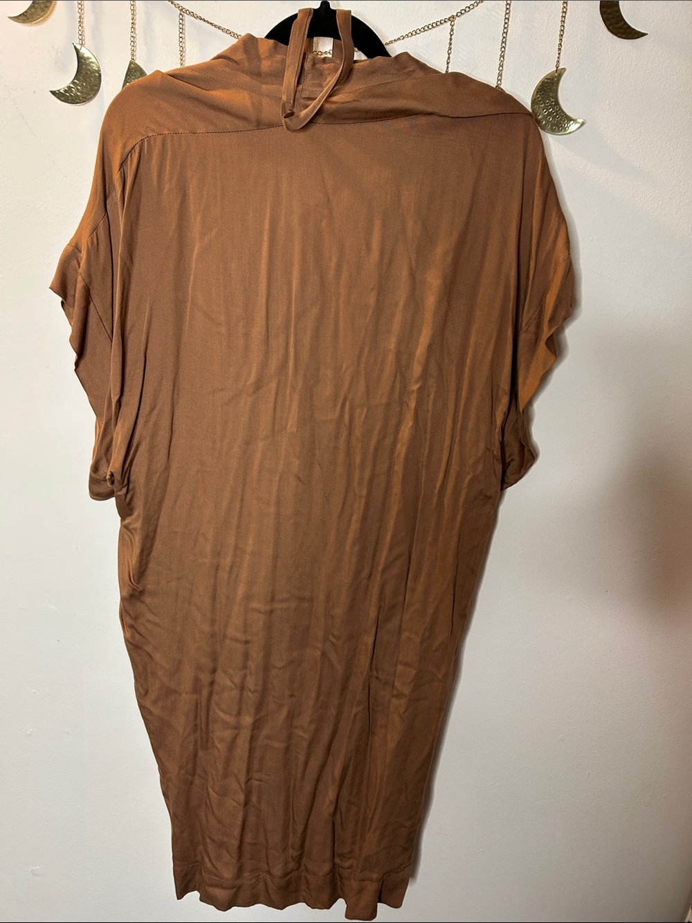 Vici Brown Kimono Tunic Dress - Picture 5 of 5